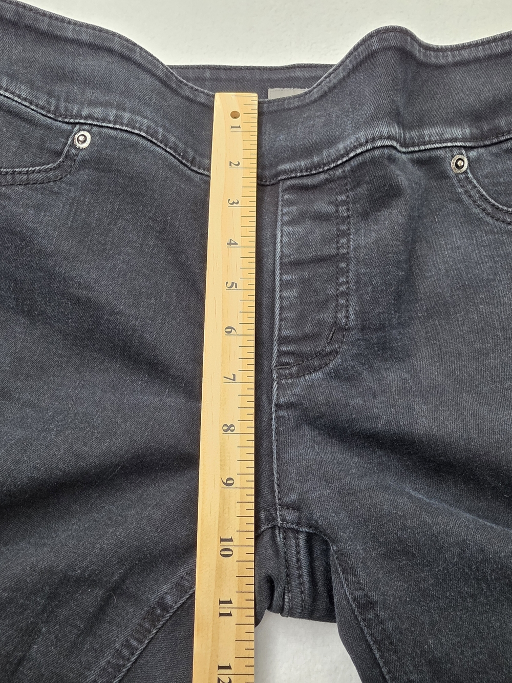 Chico's So Slimming Size 8 Or M Black Pull-On Jeggings 3624-CQ - Picture 8 of 8